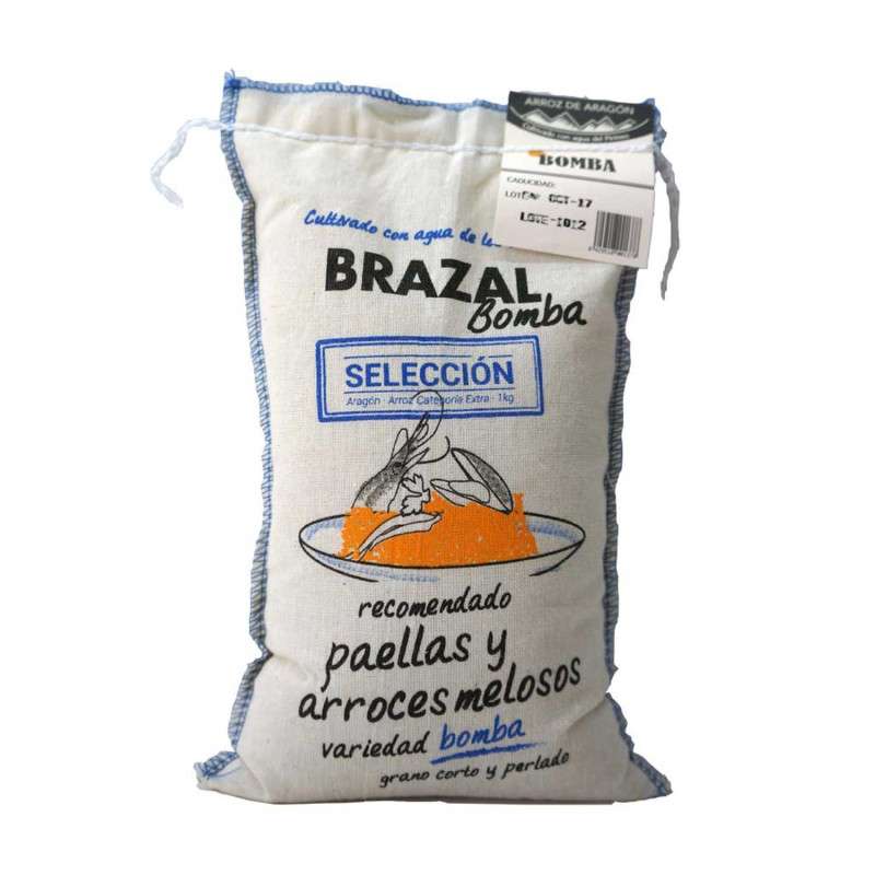 Riz Brazal Bomba spécial paella