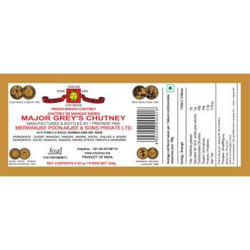 Chutney de mangue major's grey Maison Arosteguy