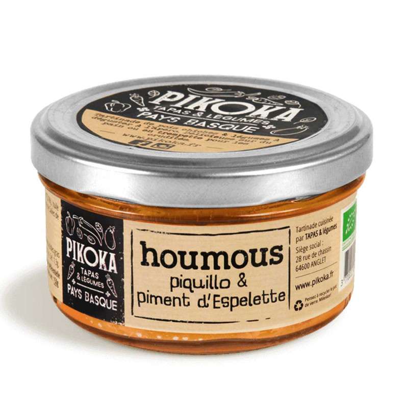 Houmous Piquillo & Piment D’Espelette Pikoka