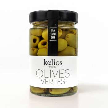 Olives vertes dénoyautées 310 gr Kalios