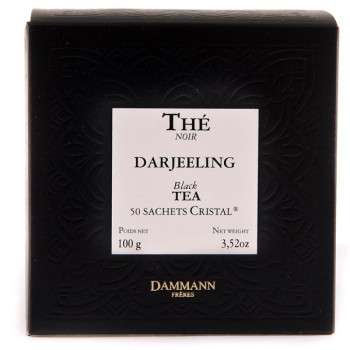 Thé noir Darjeeling en sachet Dammann Frères