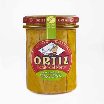 Thon blanc germon à l'huile d'olive vierge extra Ortiz