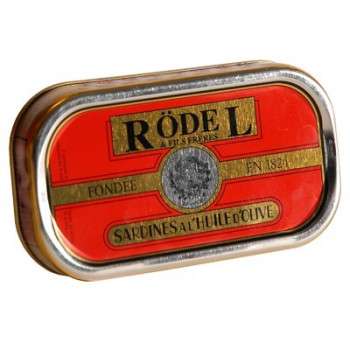 Sardines à l'huile d'olive Rödel - Conserves de poisson
