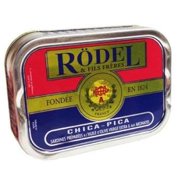 Sardines préparées aux aromates chica-pica Rödel