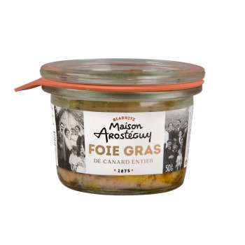 Foie gras de canard entier Maison Arosteguy