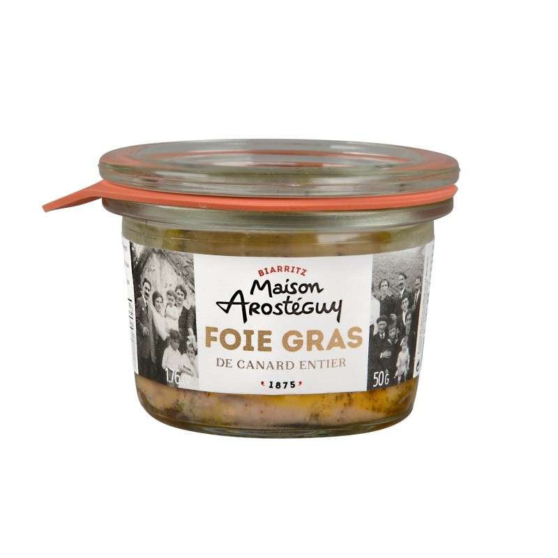 Foie gras de canard entier 
