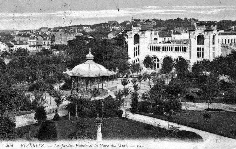 1912 - Une nouvelle gare au coeur de Biarritz